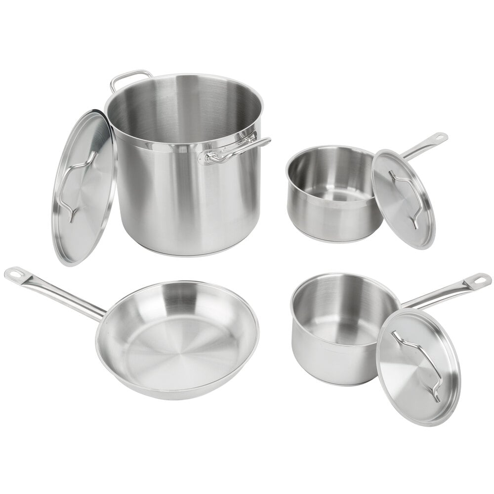 Vigor SS1 Series 10-Piece Induction Ready Stainless Steel Cookware