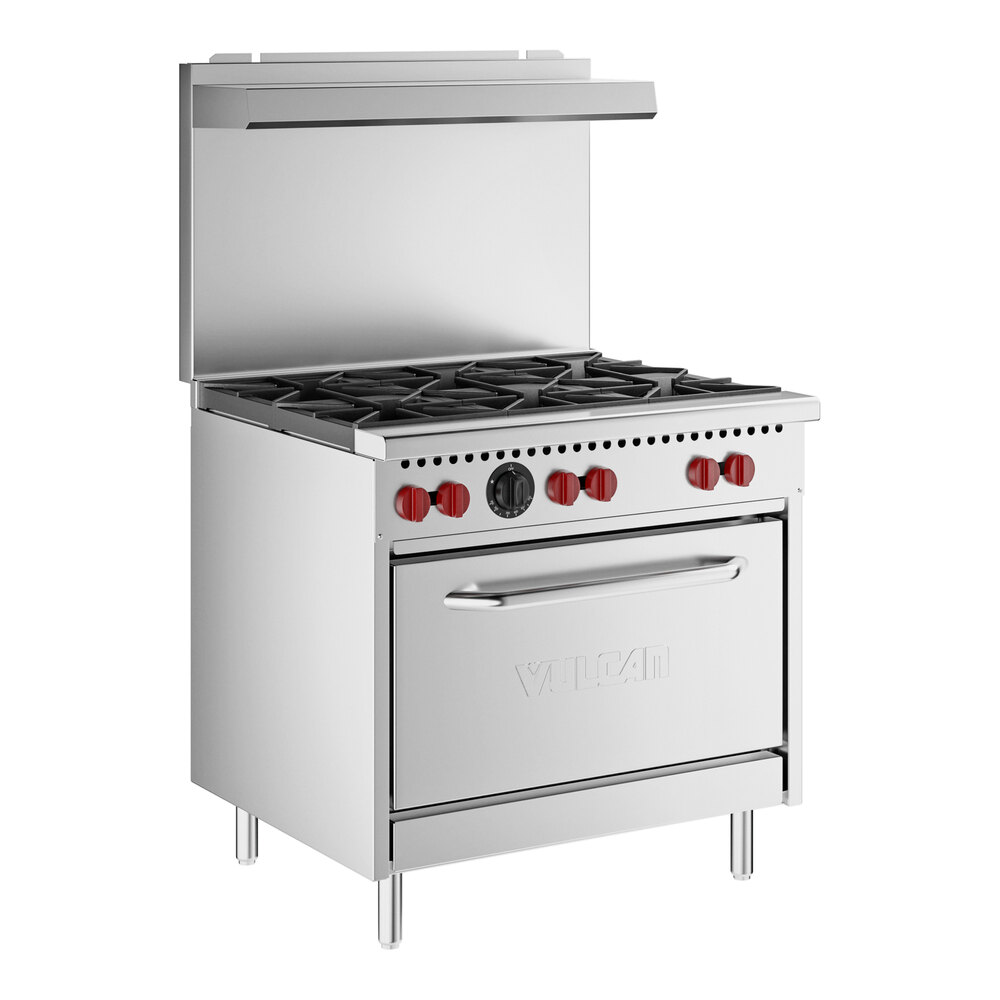 Vulcan SX36-6BP SX Series Liquid Propane 6 Burner 36