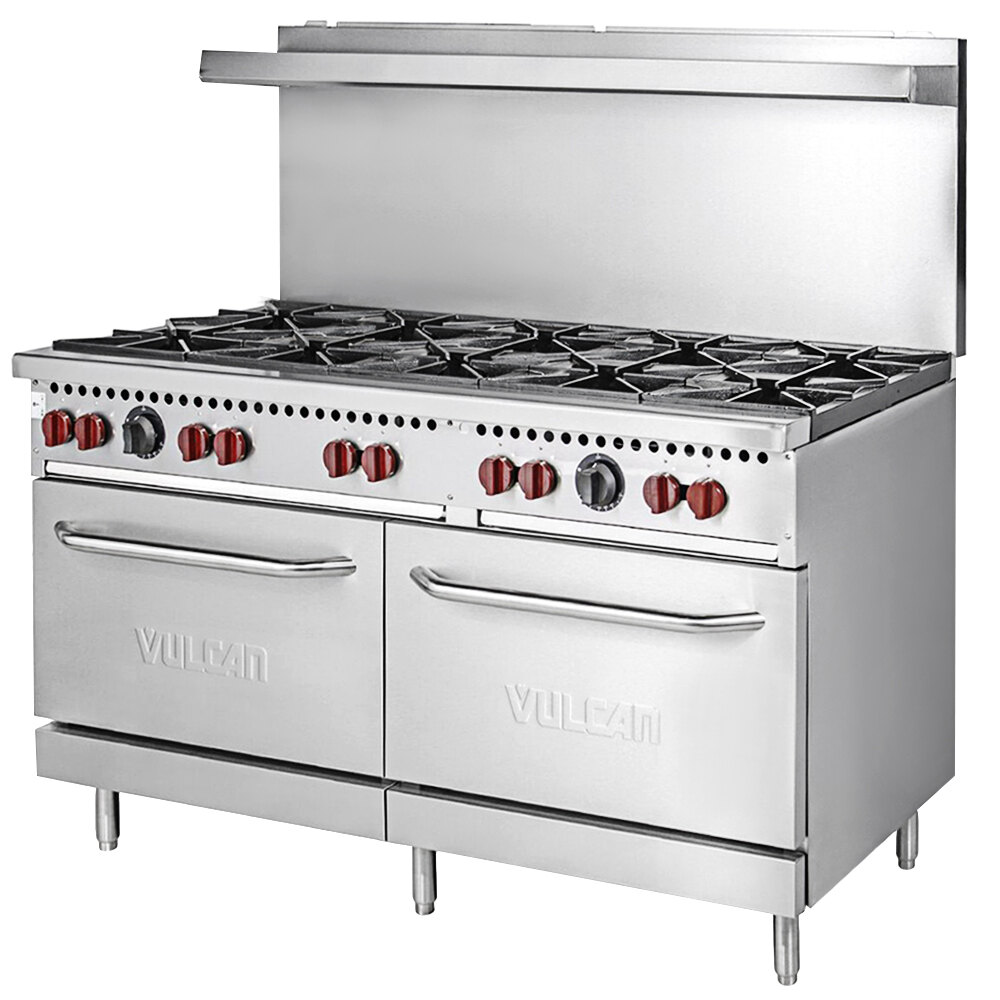 Vulcan SX6010BP SX Series Liquid Propane 10 Burner 60" Range with 2