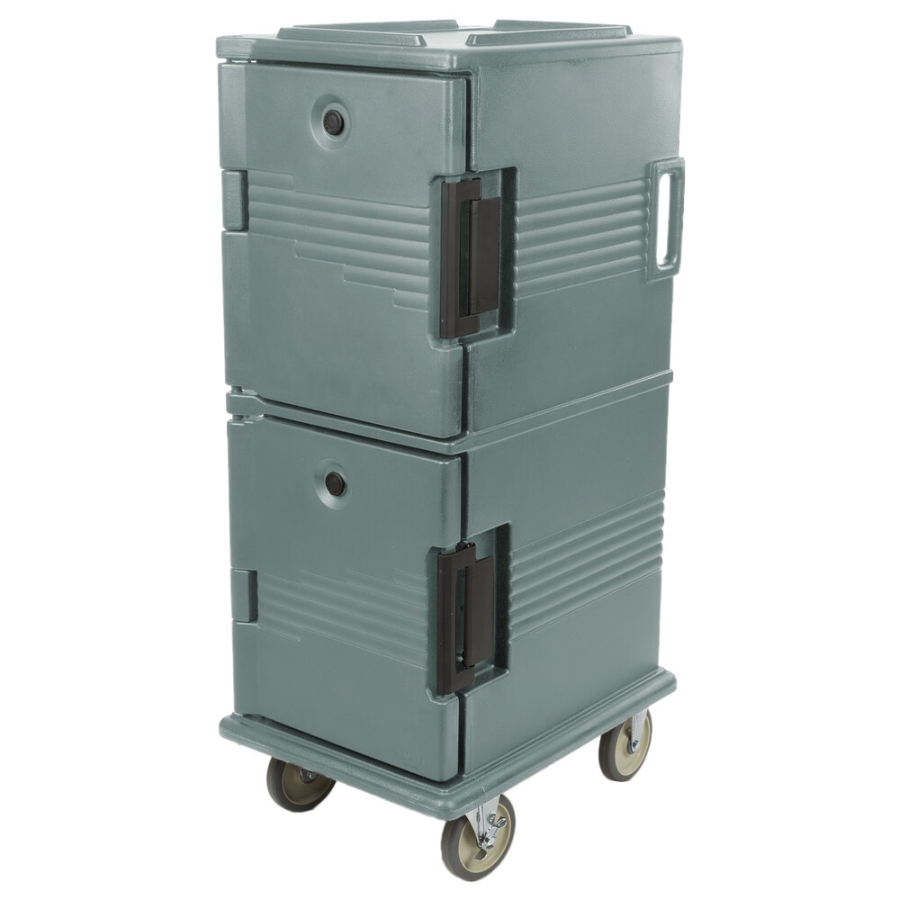 Cambro UPC800401 Ultra Camcarts® Slate Blue Insulated Food Pan Carrier