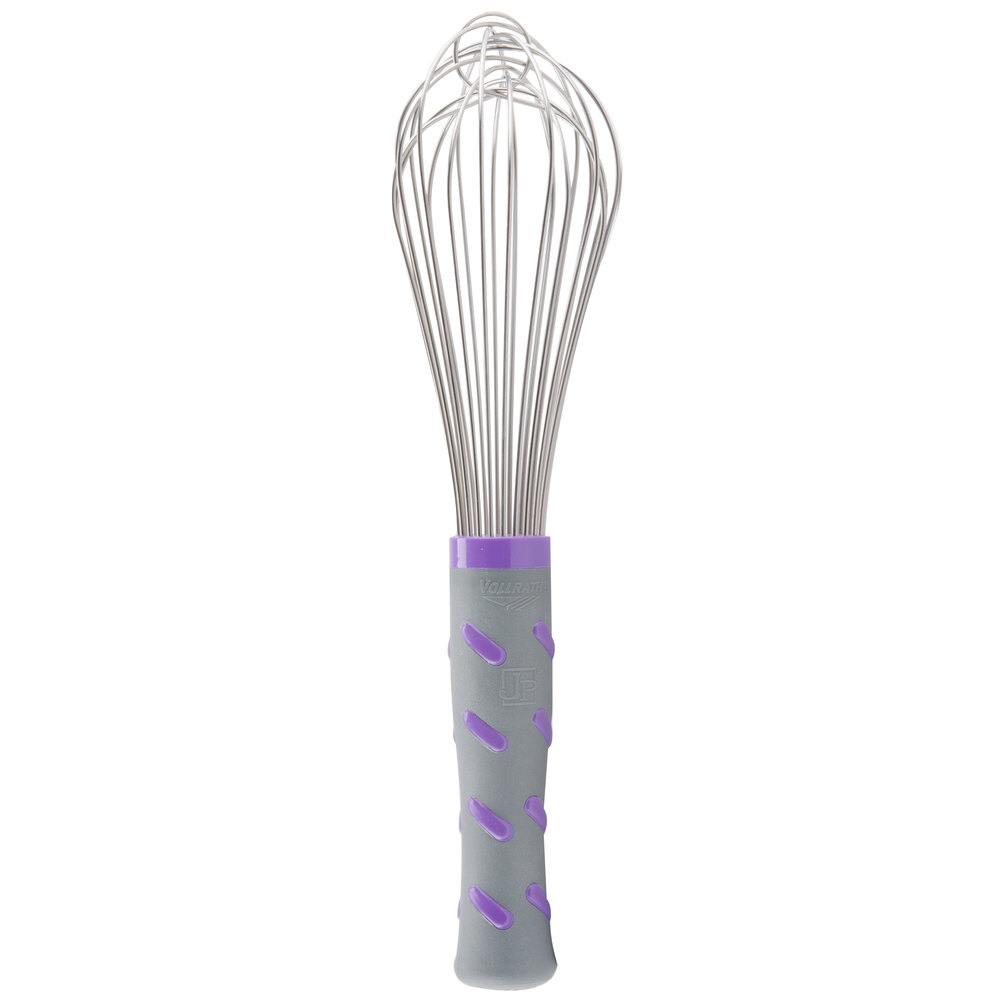 Vollrath Jacob's Pride 10" Stainless Steel Piano Whip / Whisk with Nylon Handle 47002