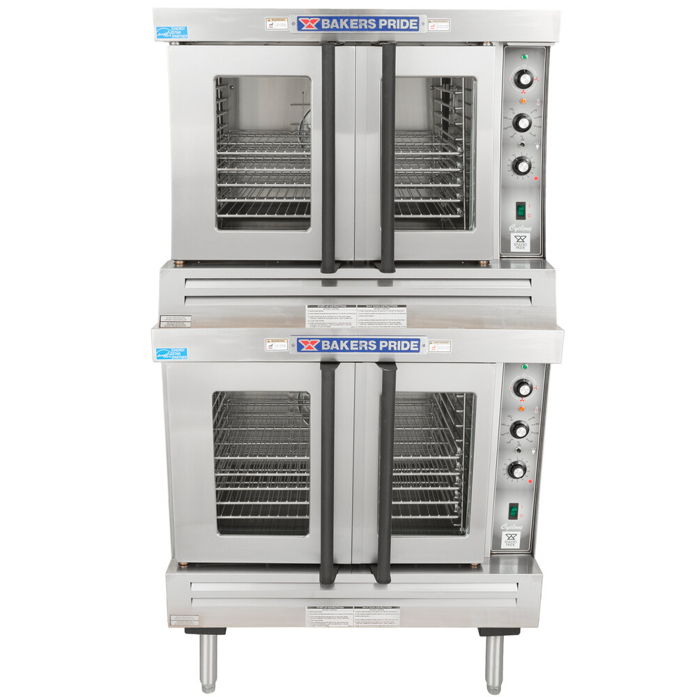Bakers Pride BCO-G2 Commercial Double Deck Gas Convection Oven