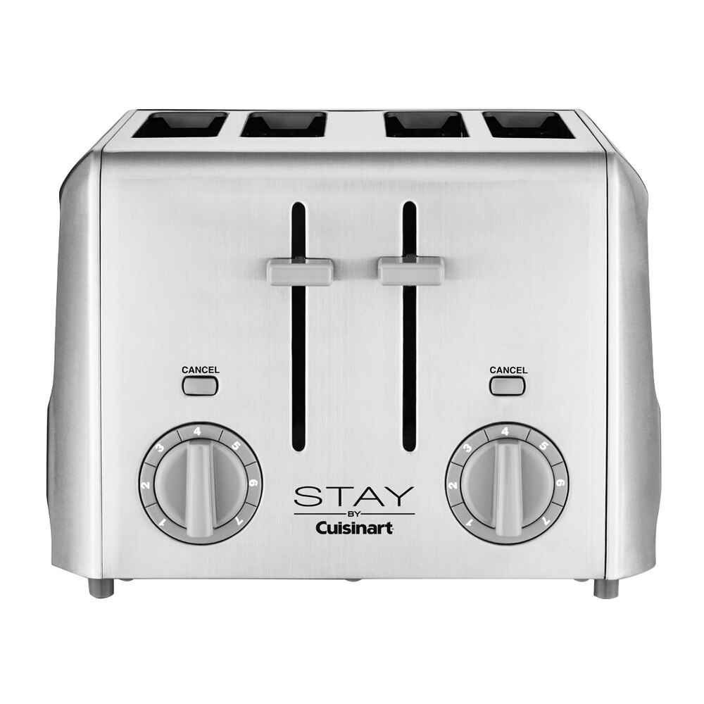 STAY by Cuisinart WST480 4 Slice Stainless Steel Toaster