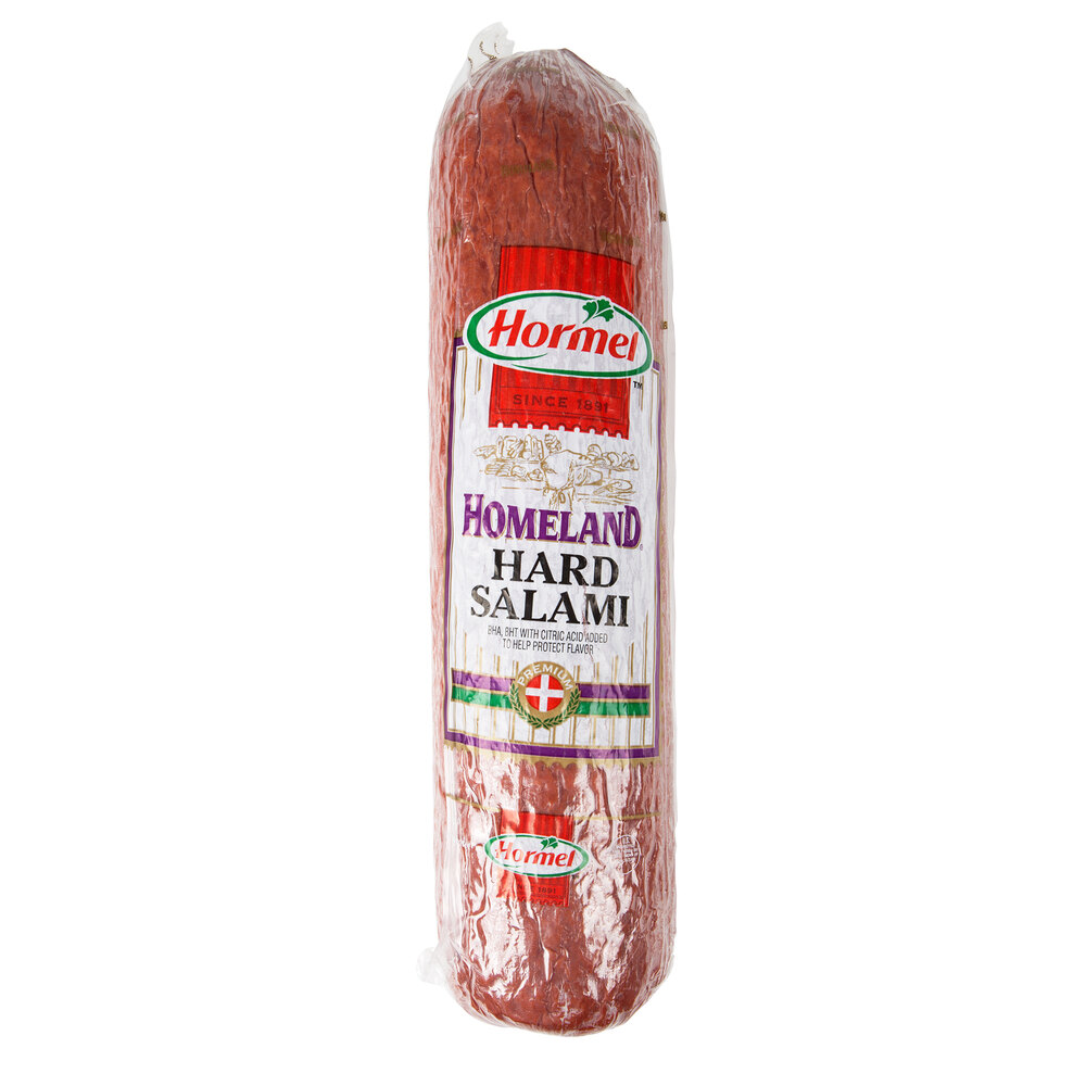Hormel Homeland 4.75 lb. Hard Salami Stick