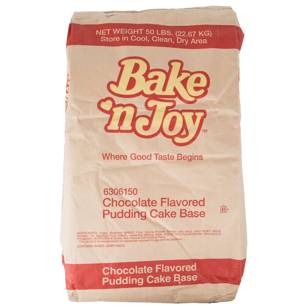 Bake'n Joy Foods Chocolate Pudding Cake Mix 50 lb.