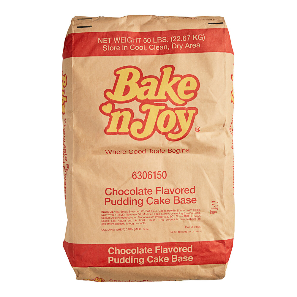 Bake'n Joy Foods Chocolate Pudding Cake Mix 50 lb.