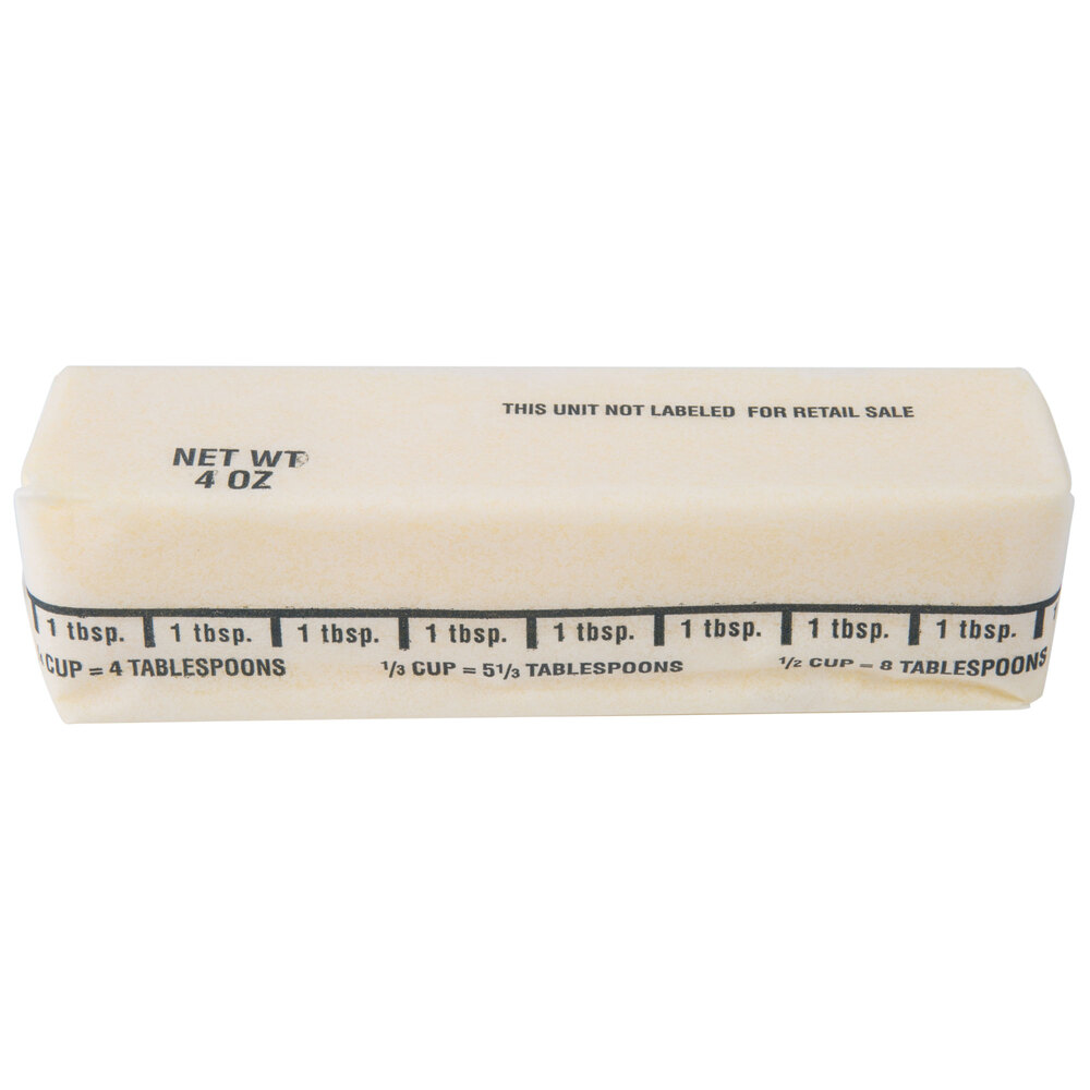 Dew Fresh 1 lb. Margarine Stick Quarters 30/Case