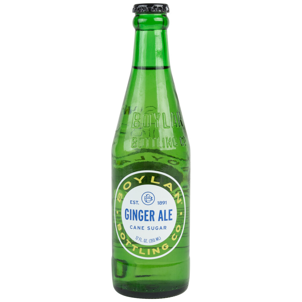 Boylan Bottling Co. 12 oz. Ginger Ale 24/Case