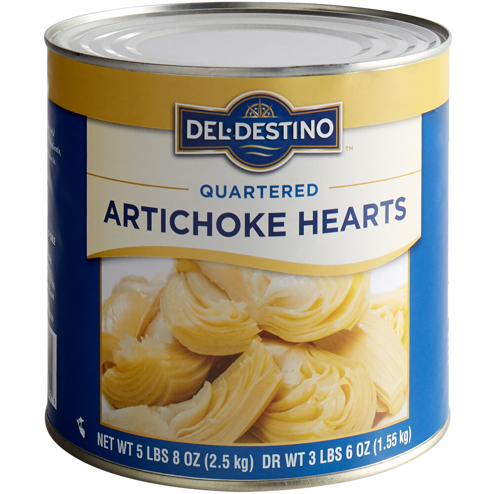 Quartered Artichoke Hearts 10 Can 6/Case