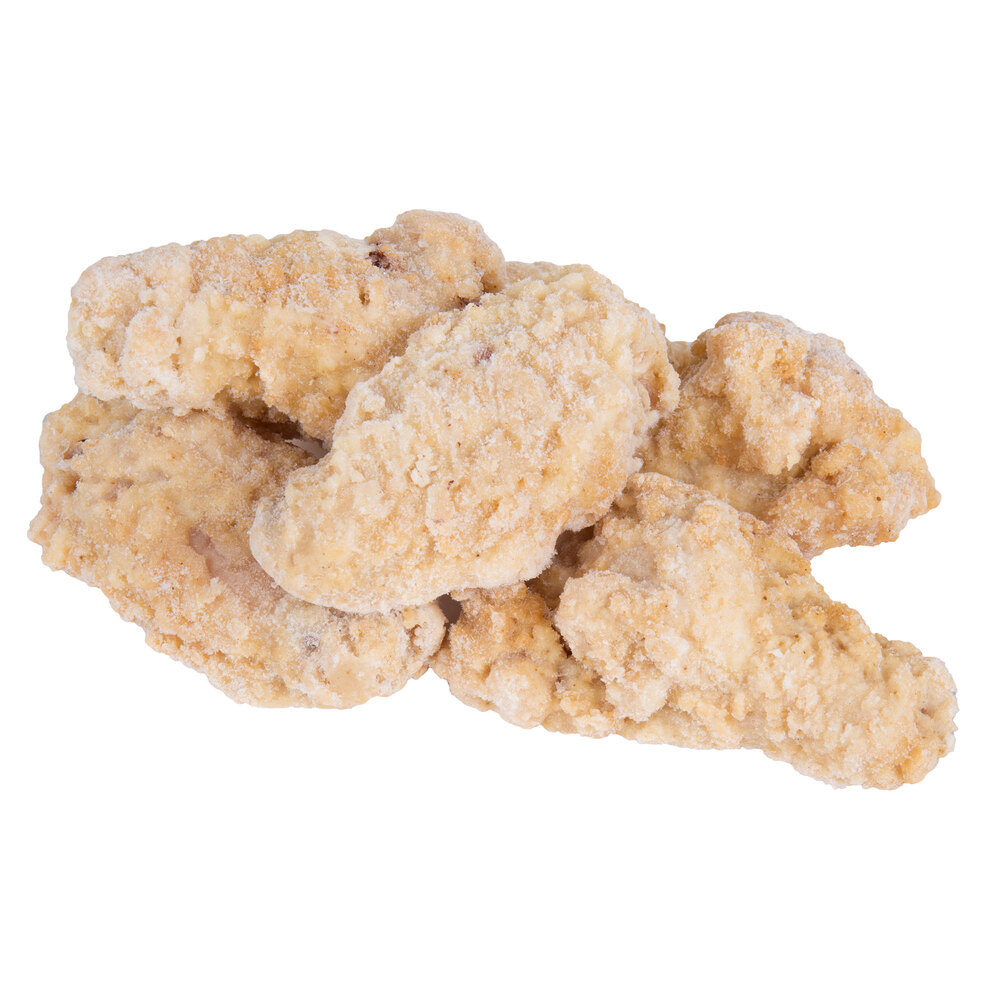 Brakebush WingDitties 12 lb. Case Fully Cooked Breaded Chicken Wings