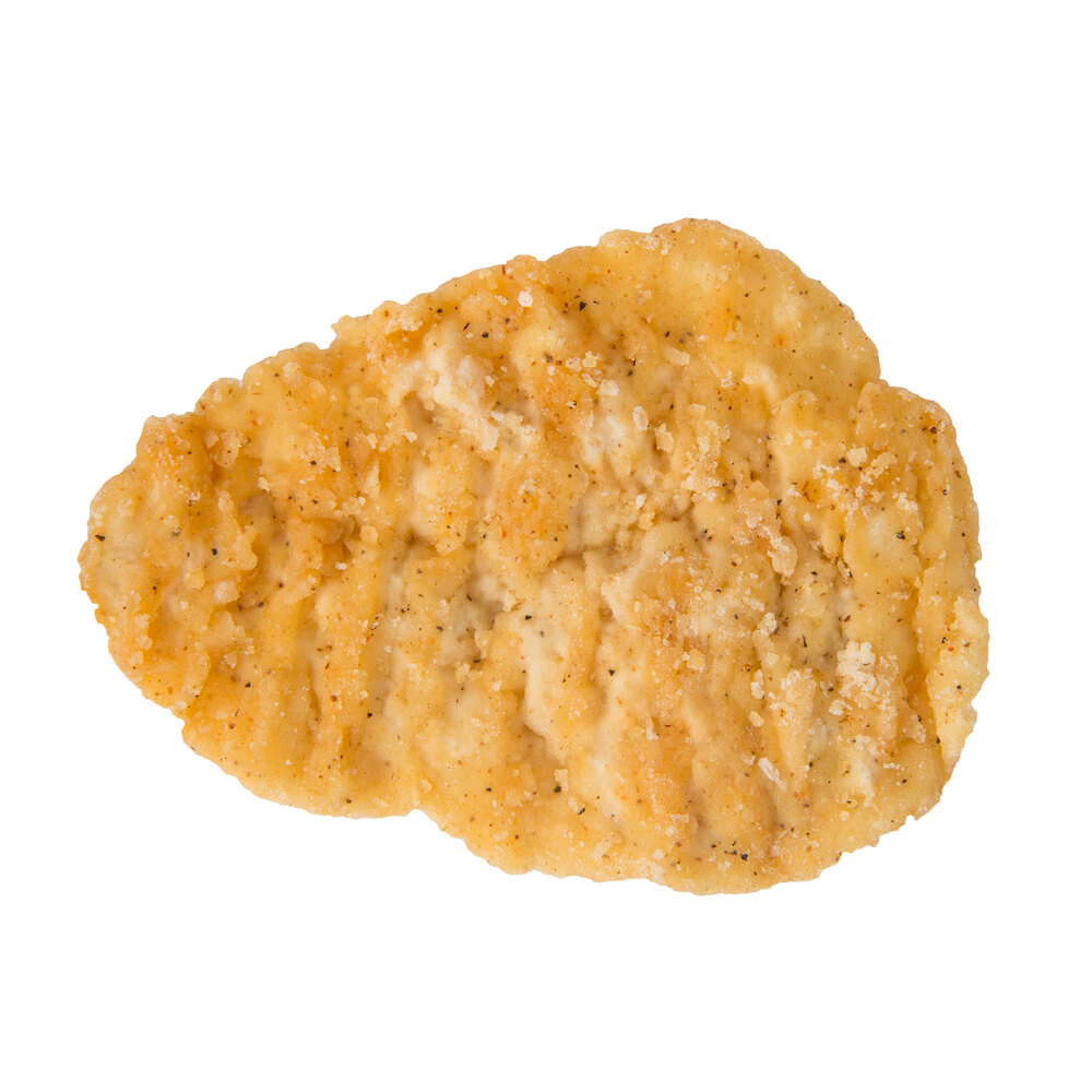 Brakebush Country Style 10 lb. Case 2 oz. Breaded Chicken Breast Sliders