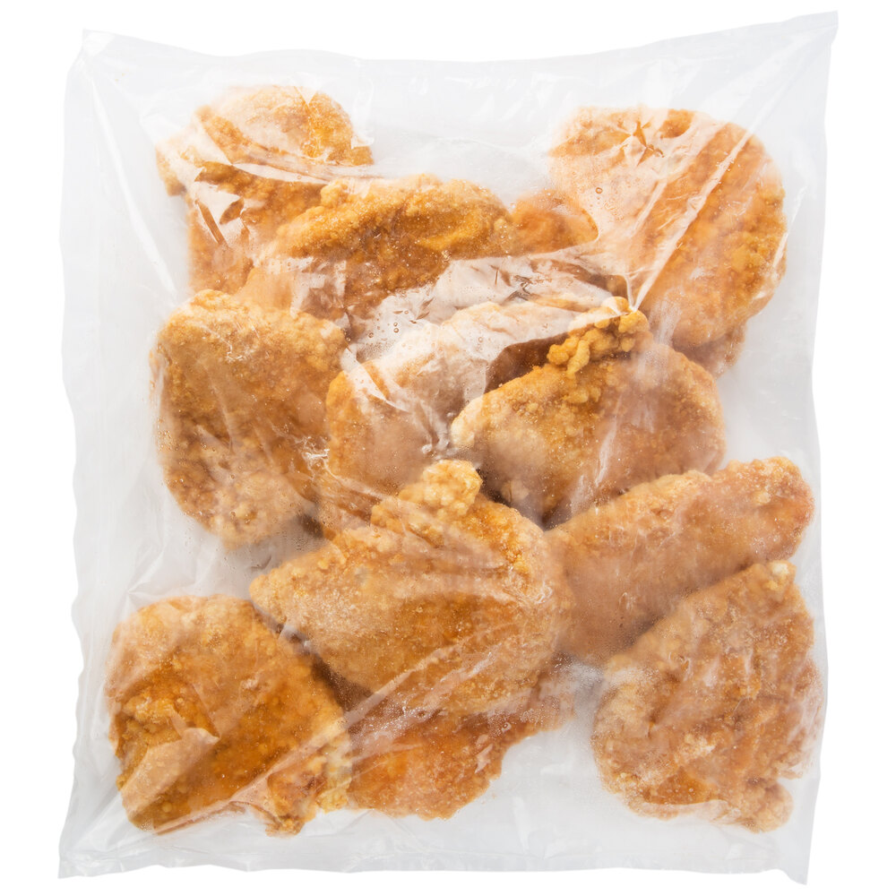 Brakebush TenderLicious 4.5 lb. Bag 6 oz. Fully Cooked Breaded Chicken