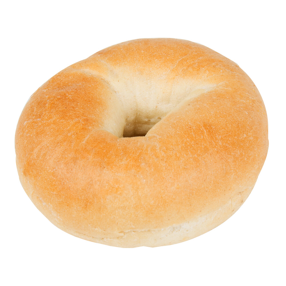 Lender's Bagels 36Count Bag Plain Sliced Mini Bagel 4/Case