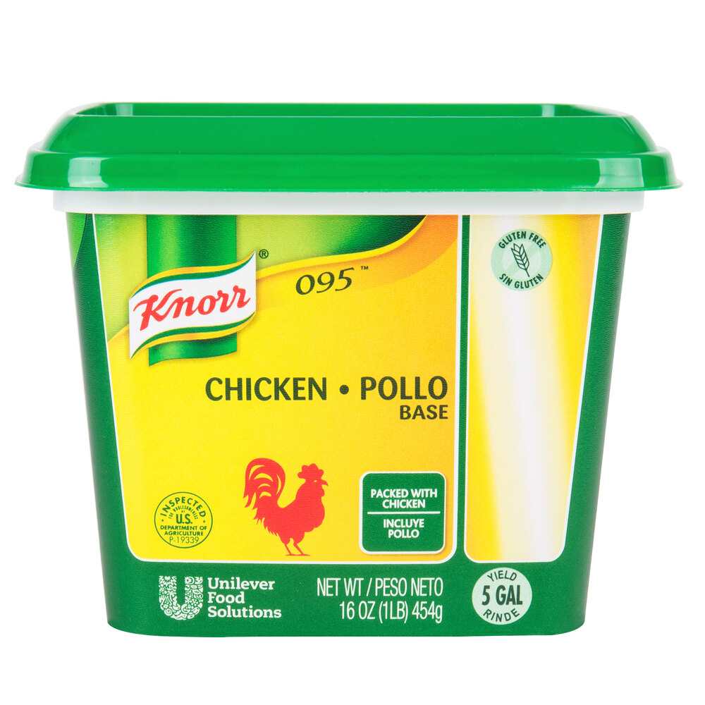 Knorr 095 Bulk Chicken Base (1 lb. 12/Case)
