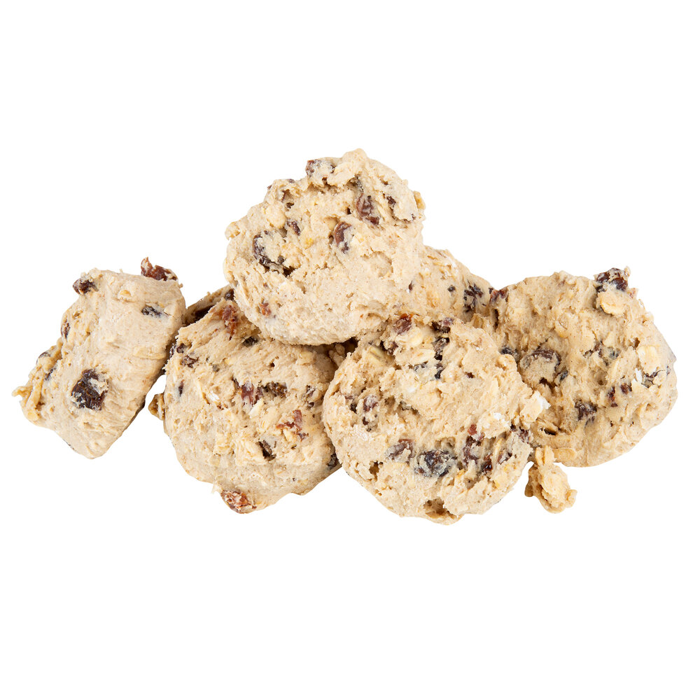 David's Cookies Preformed Gourmet Oatmeal Raisin Cookie Dough 1.5 oz
