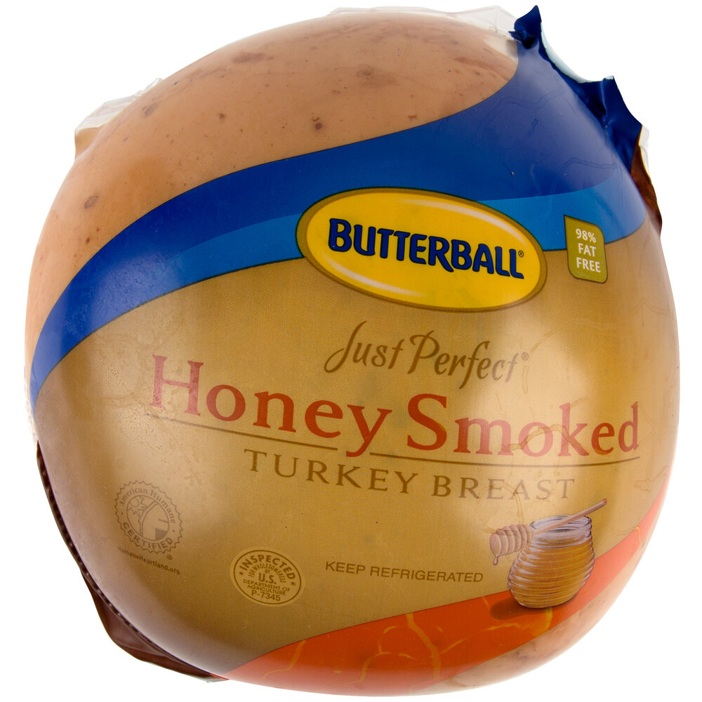 Butterball Just Perfect 9 lb. Honey Smoked Skinless Turkey Breast