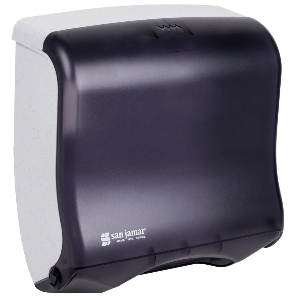 San Jamar Ultrafold Fusion C-Fold & Multifold Towel Dispenser, 11