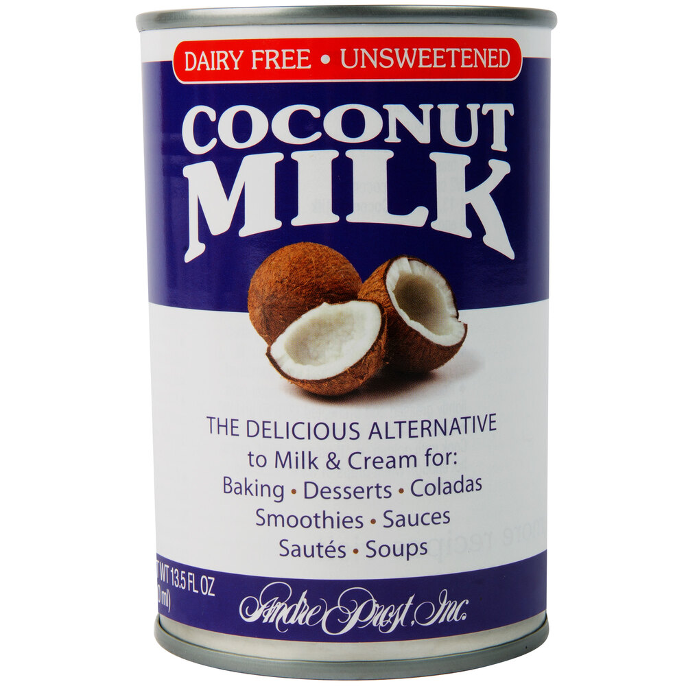 Andre Prost Unsweetened Coconut Milk 12/Case (13.5 oz. Cans)