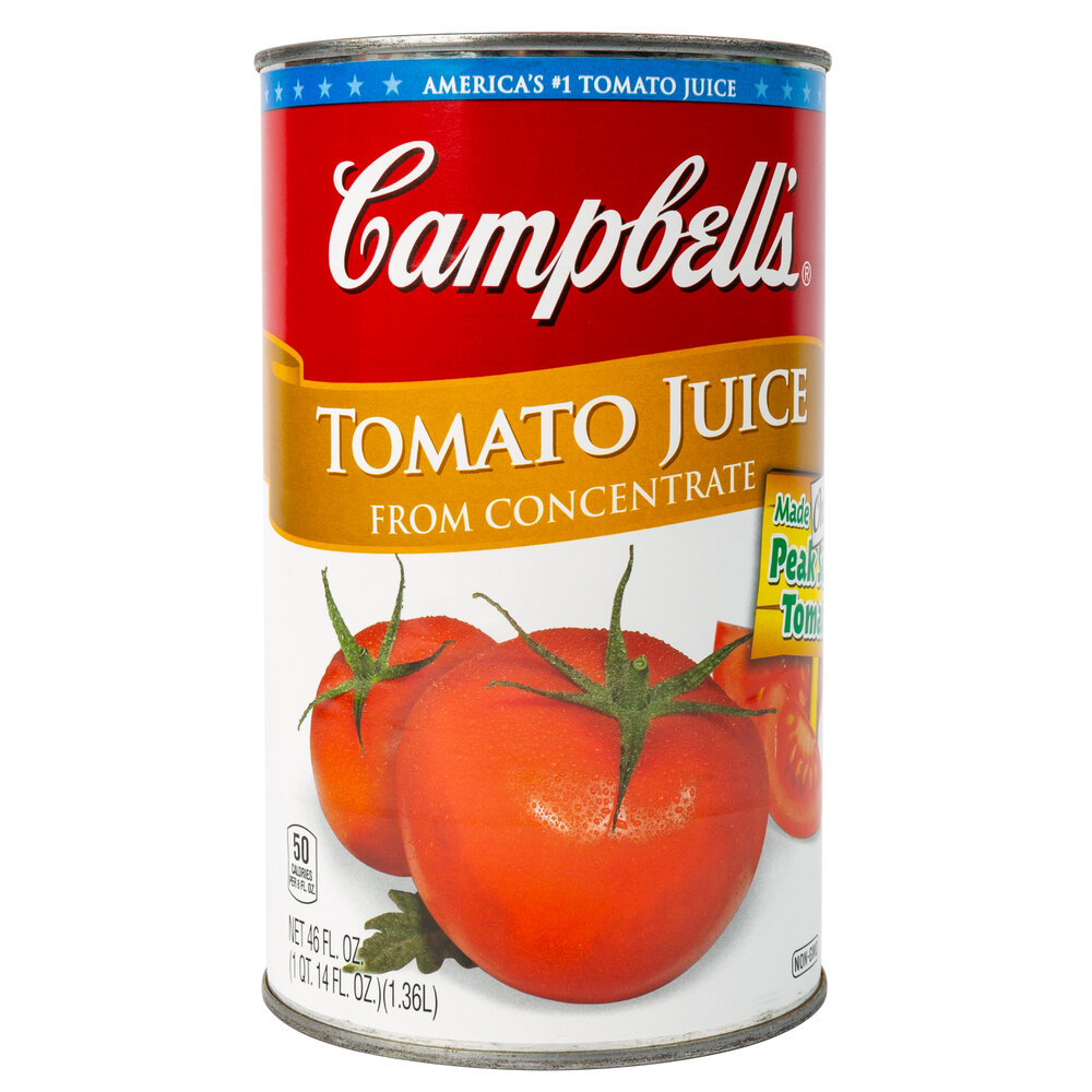 Campbell's 46 fl. oz. Tomato Juice 12/Case