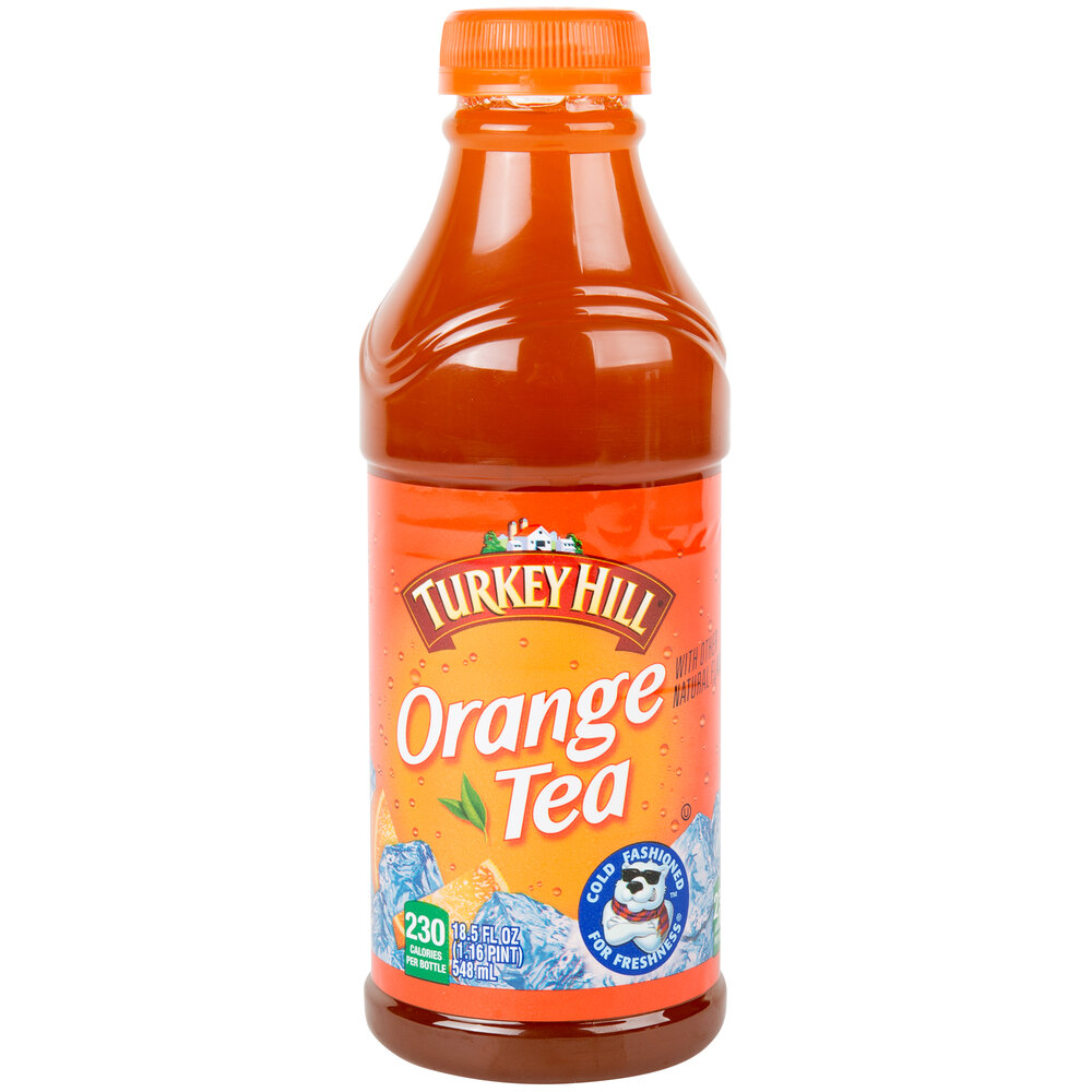 Turkey Hill Orange Iced Tea 18.5 fl. oz. 18/Case