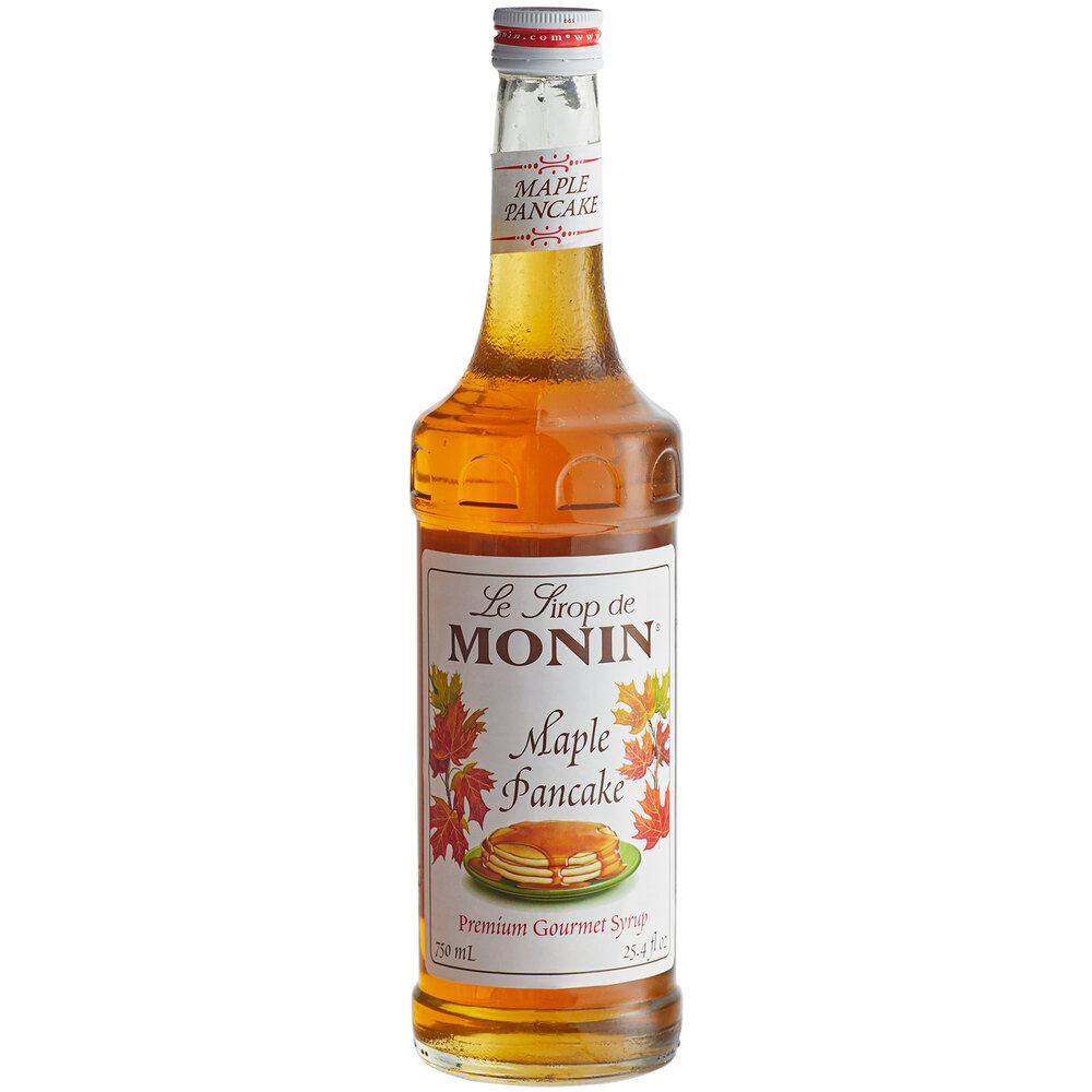 Monin Premium Maple Pancake Flavoring Syrup 750 mL