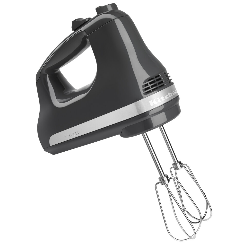 KitchenAid KHM512GT Ultra Power Tempest Grey 5 Speed Hand Mixer with