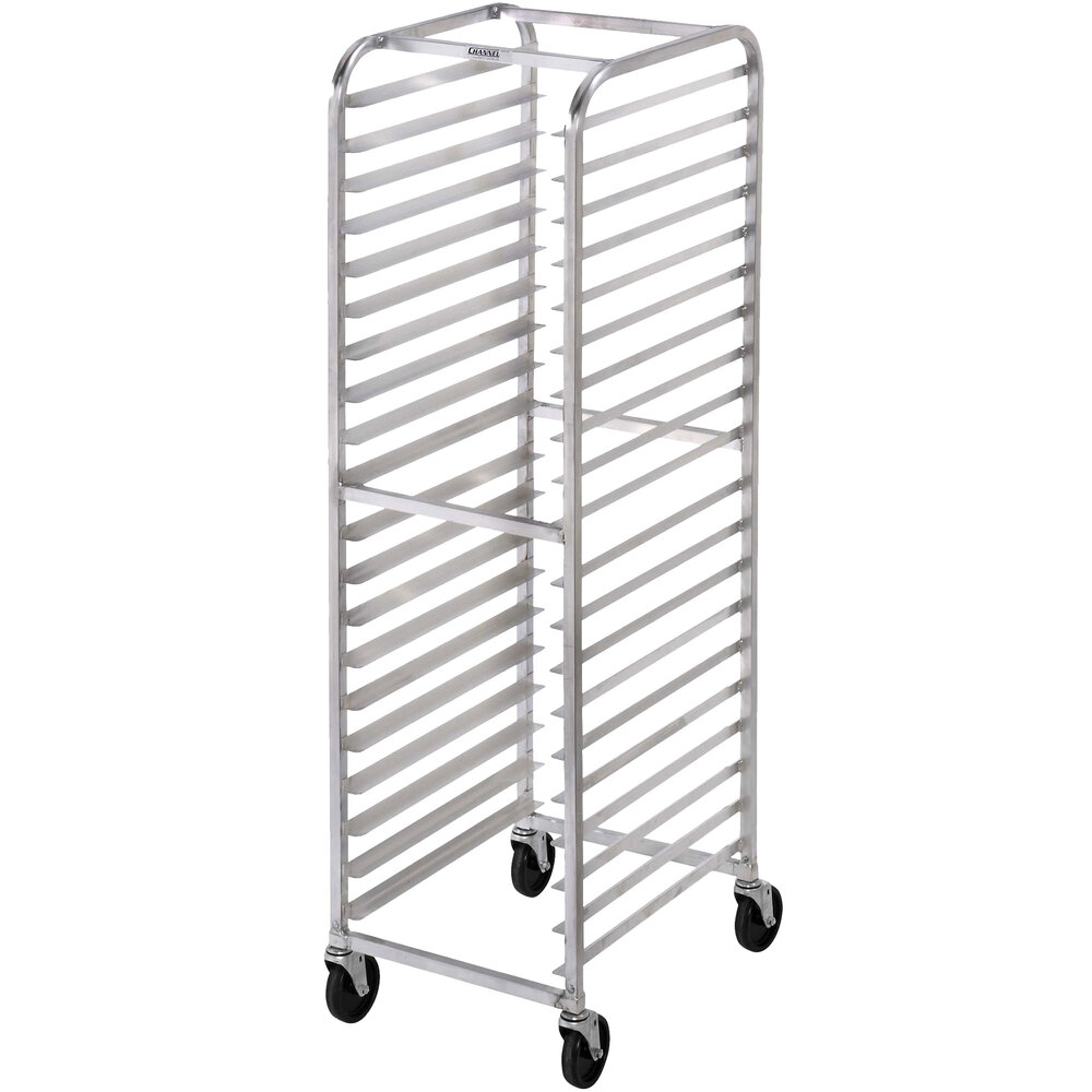 Channel 401AC 20 Pan Economy End Load Aluminum Sheet / Bun Pan Rack ...