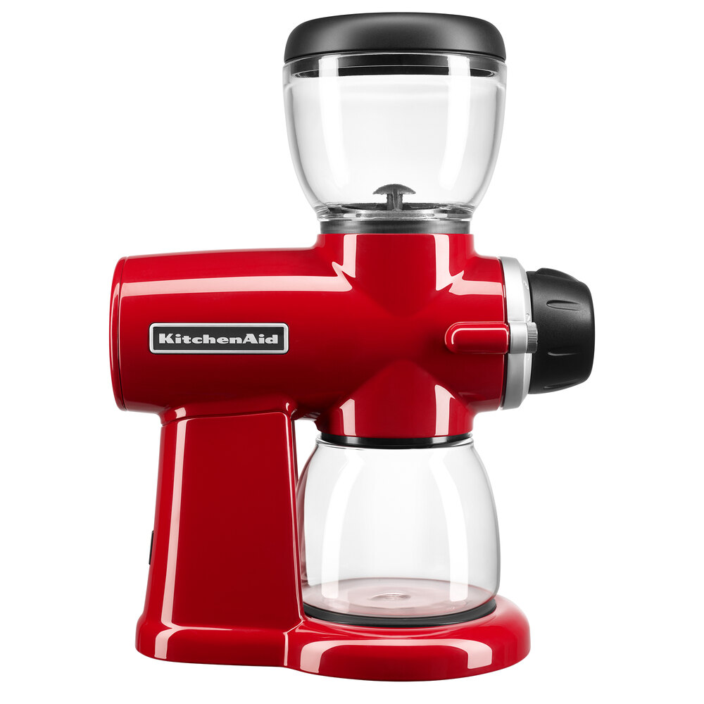 KitchenAid KCG0702ER Empire Red Automatic 7 oz. Coffee Grinder