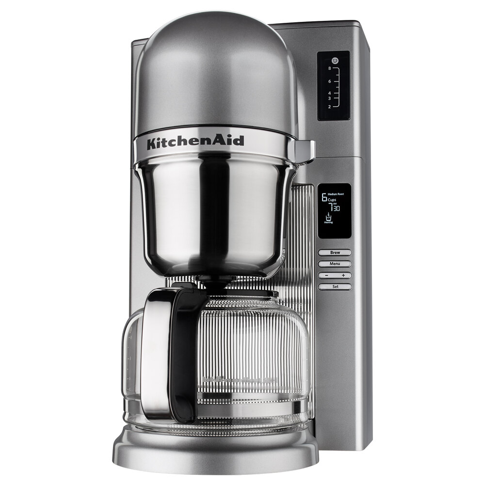 KitchenAid KCM0802CU Contour Silver 8 Cup Custom Automatic Pourover
