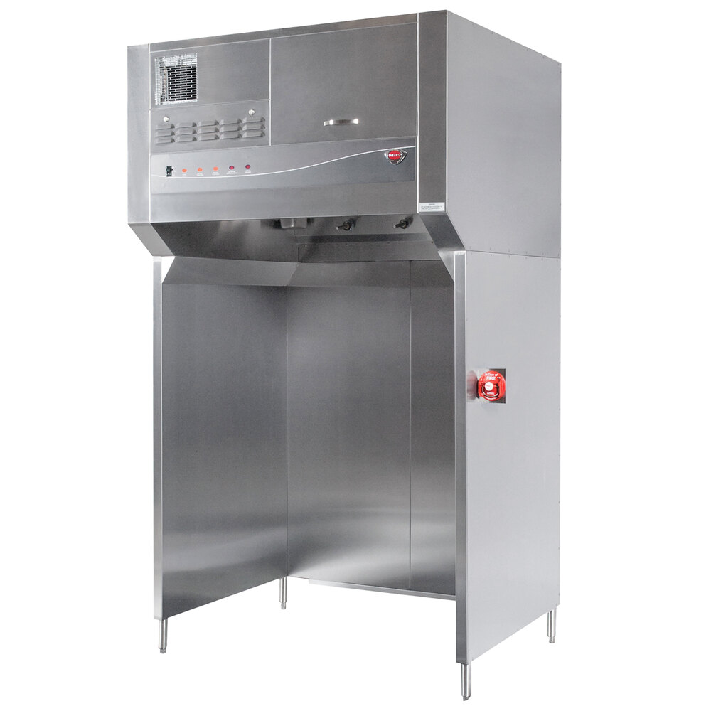 Wells 5NWVU48SS 208/240 Universal 50" Ventless Hood System for