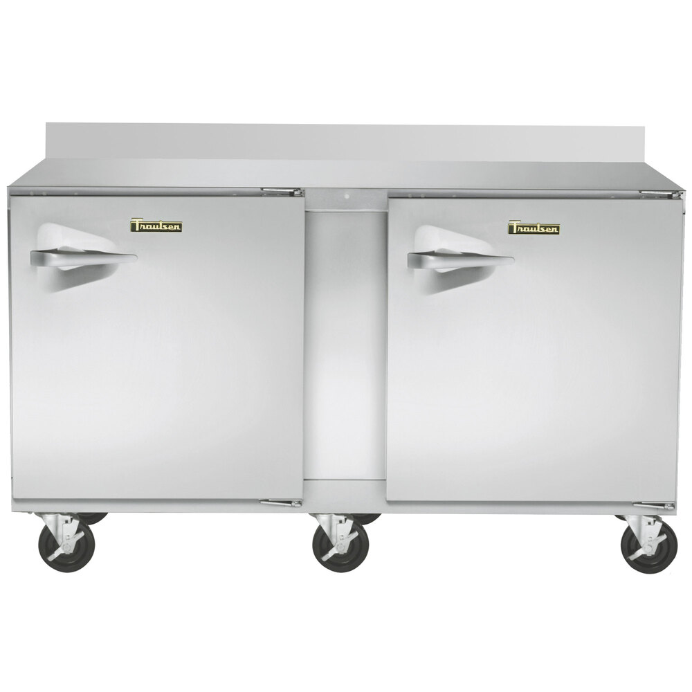 Traulsen UHT60-RR-SB CU60TOP-BSWO 60&quot; Worktop Refrigerator