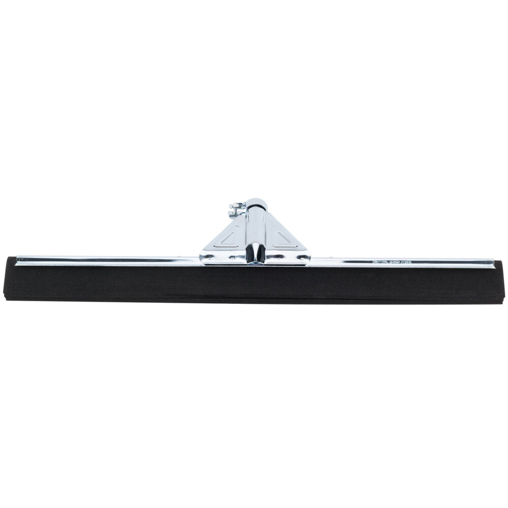 Unger HM550 SmartFit WaterWand 22" Heavy-Duty Floor Squeegee, Double Foam Blade