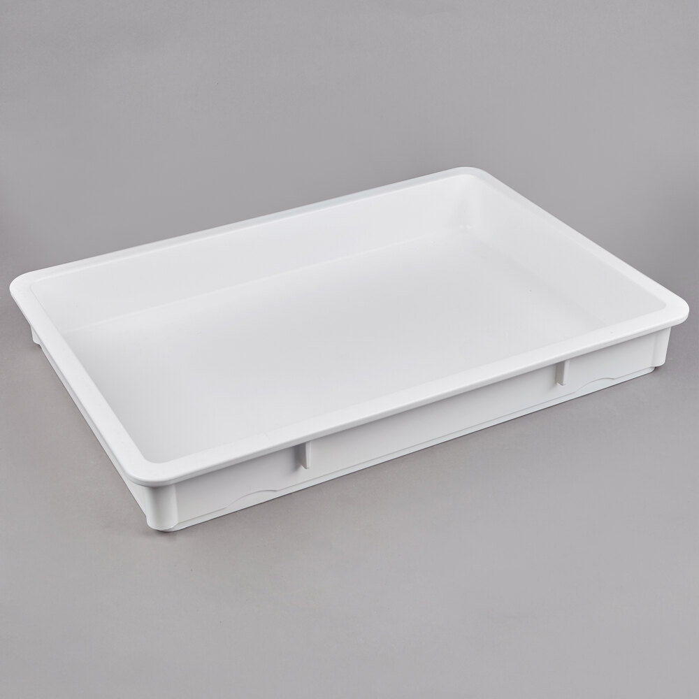 Cambro White Pizza Dough Proofing Box (18")