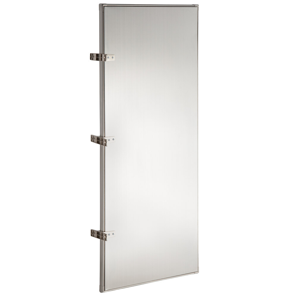 Lavex 18" x 42" Stainless Steel Urinal Partition