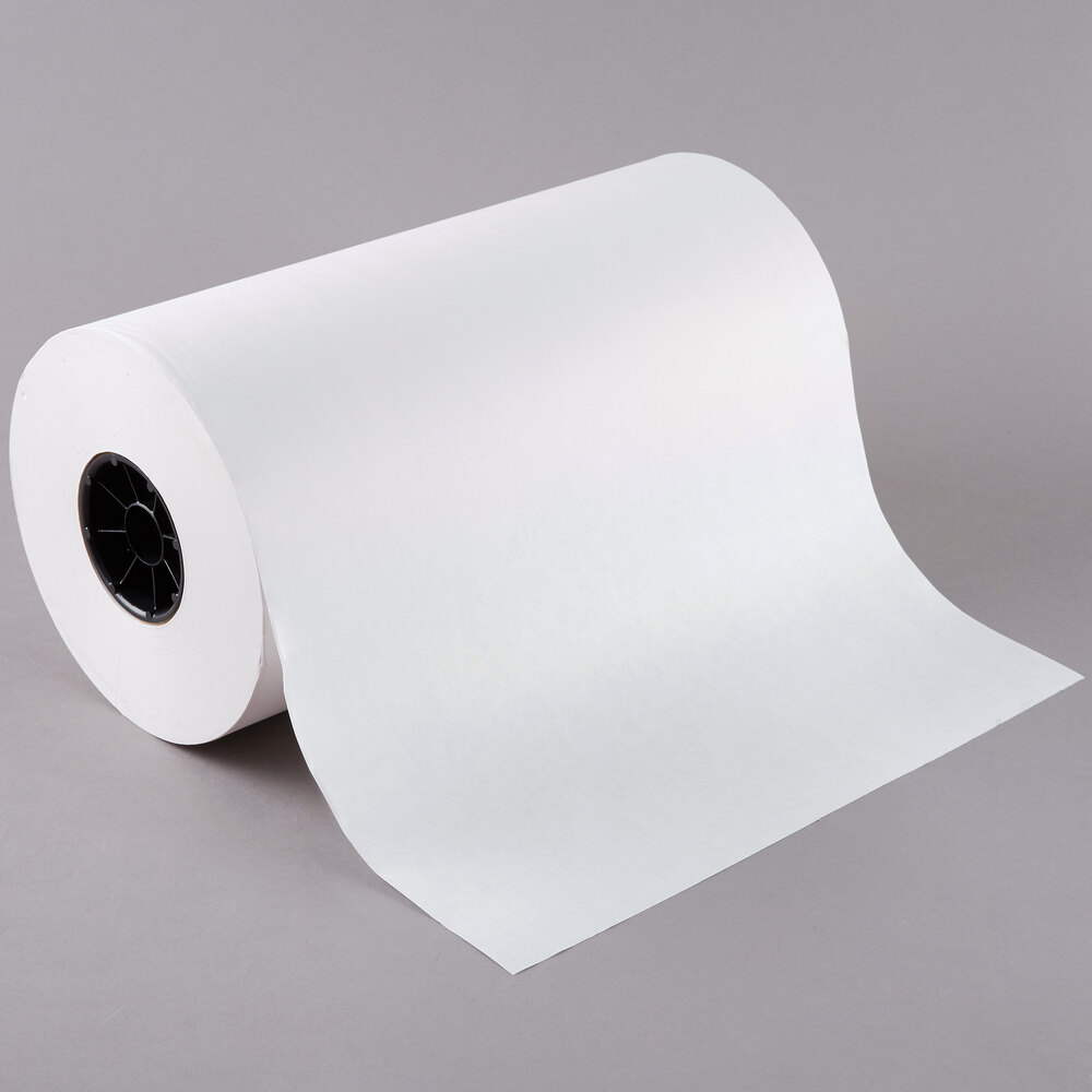 15" X 1000 Ft White Butcher Paper Roll – MG Quality – Bulk Wrapping Paper