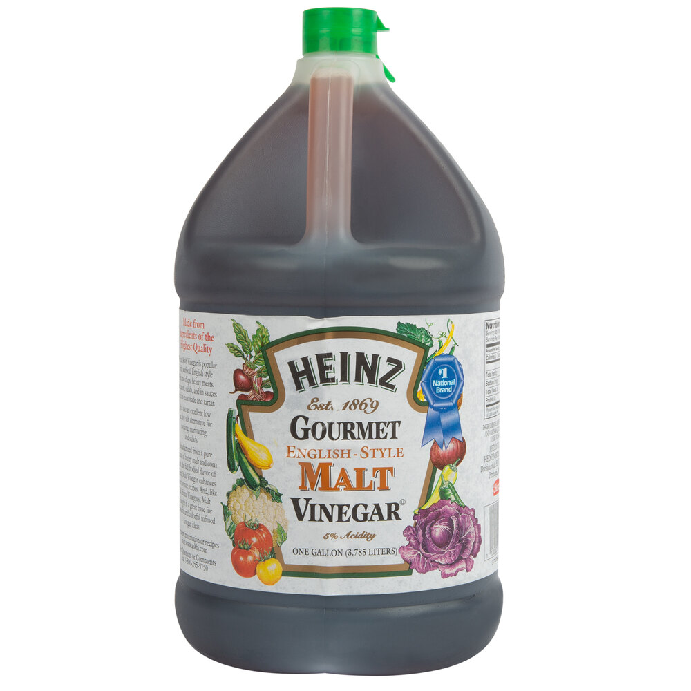 Heinz 1 Gallon English Style Malt Vinegar 4/Case