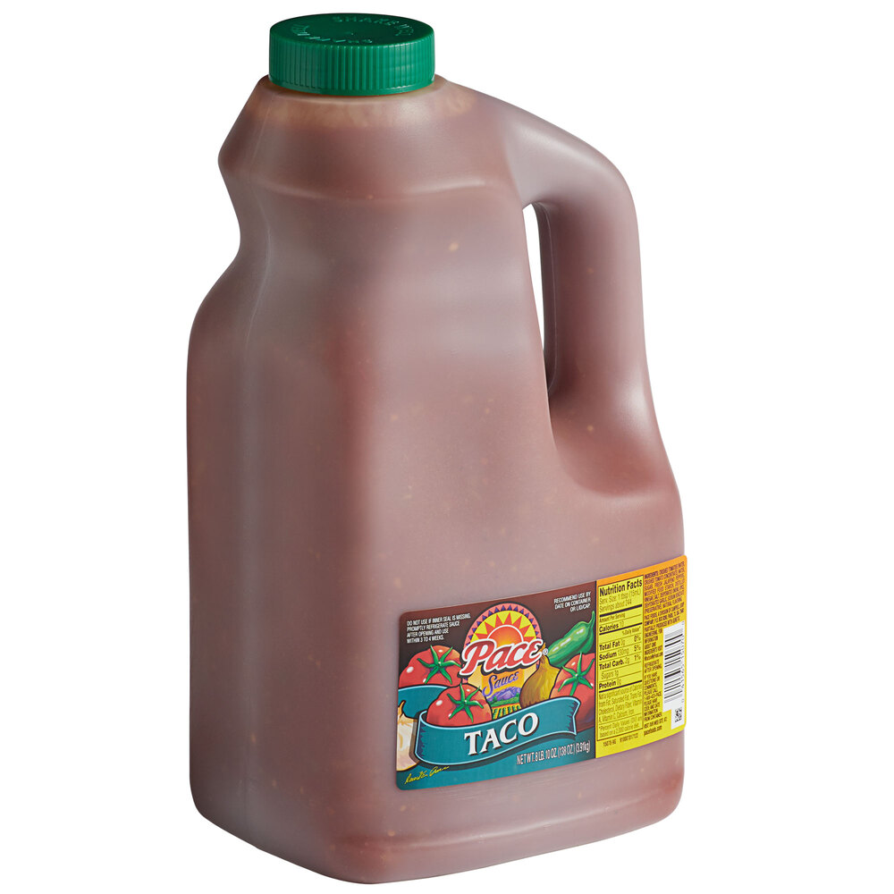 Pace Taco Sauce in 138 oz. Containers 4/Case