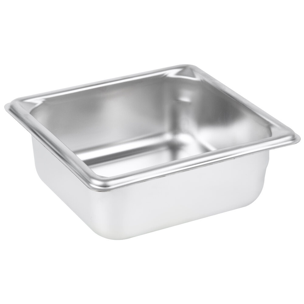 Vollrath 30622 Super Pan V® 1/6 Size 2 1/2" Deep AntiJam Stainless