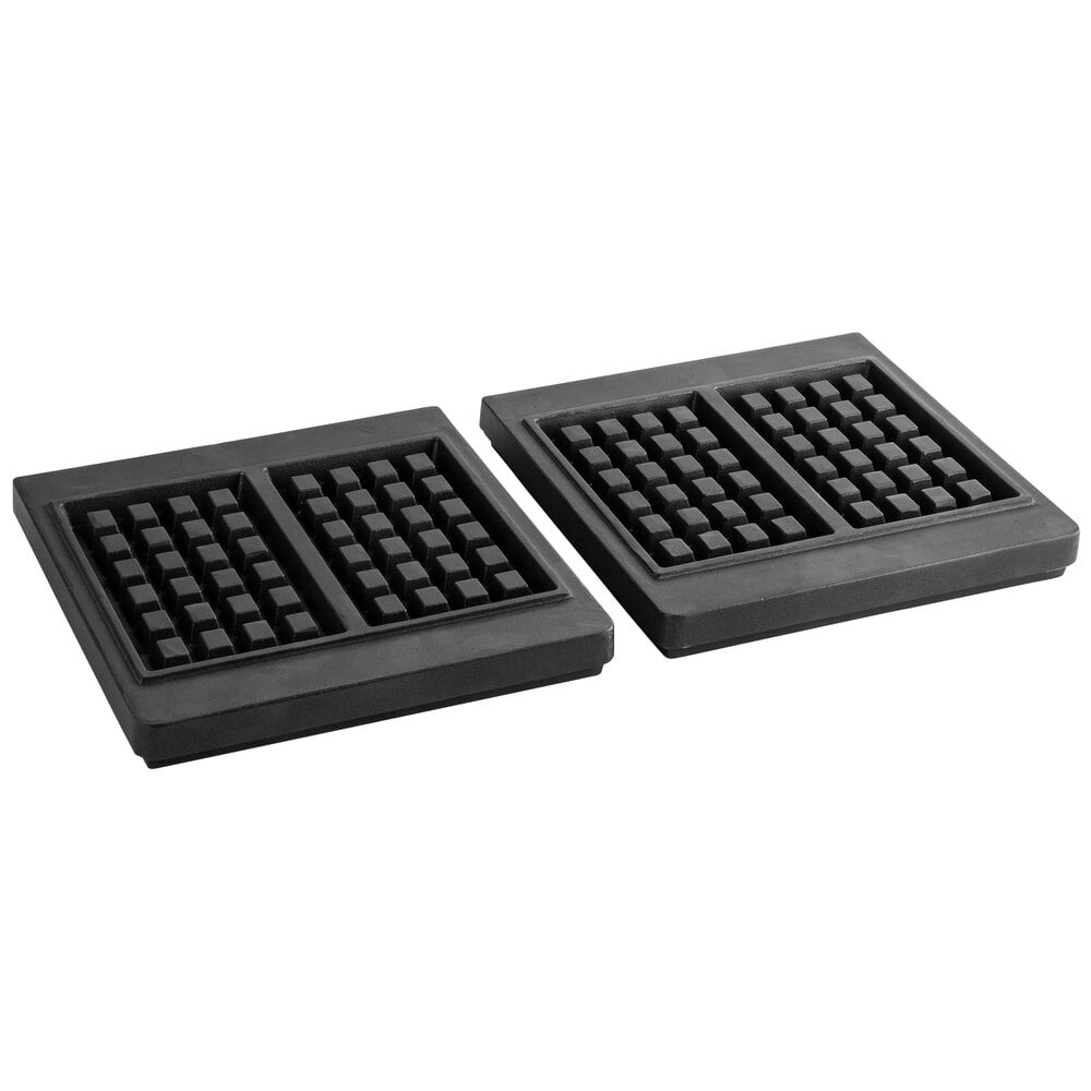 Carnival King PWBSGRID Brussels Style Waffle Iron Grid for WBS46 - 2/Set