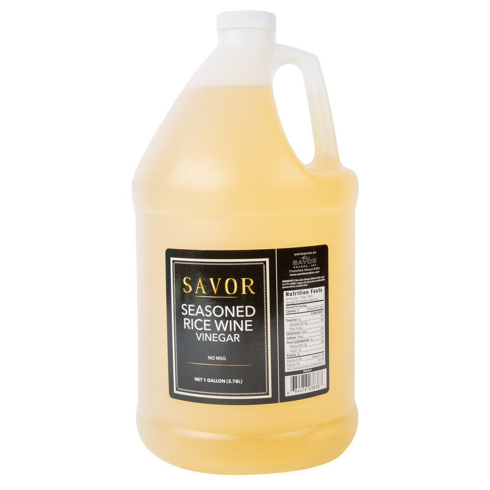 Seasoned Rice Wine Vinegar in Bulk (1 Gallon)