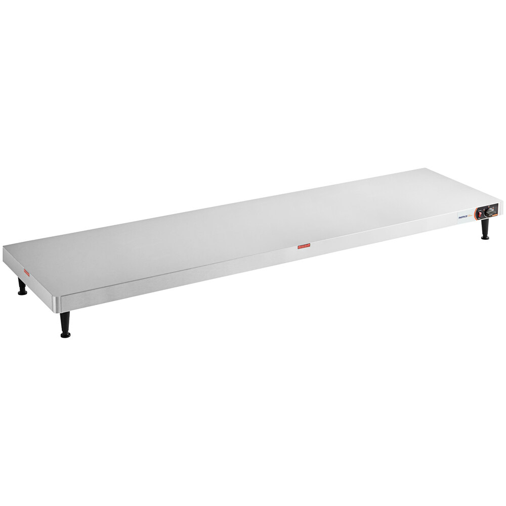Nemco 630172SS 72" Heated Shelf Warmer with Stainless Steel Sides 120V