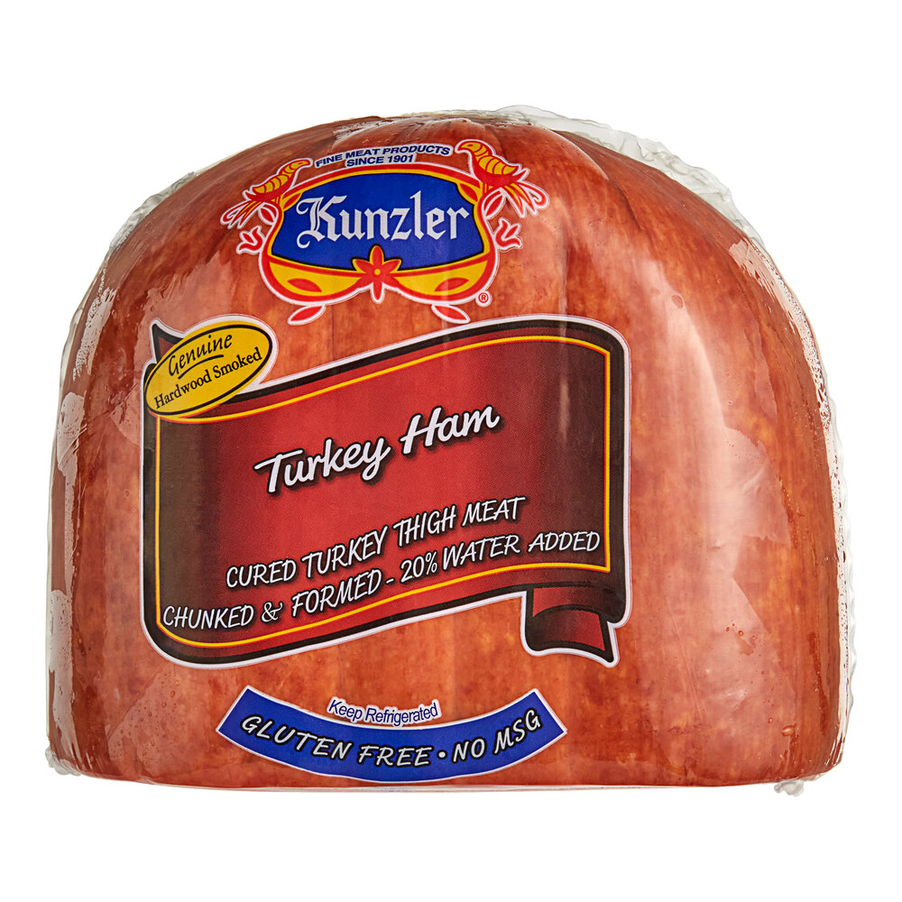 Kunzler Smoked Turkey Ham 5 lb. Packs (2/Case)