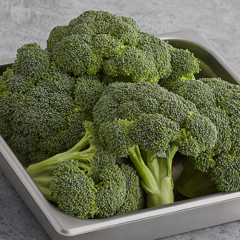 Iceless Broccoli Crowns 20 lb.