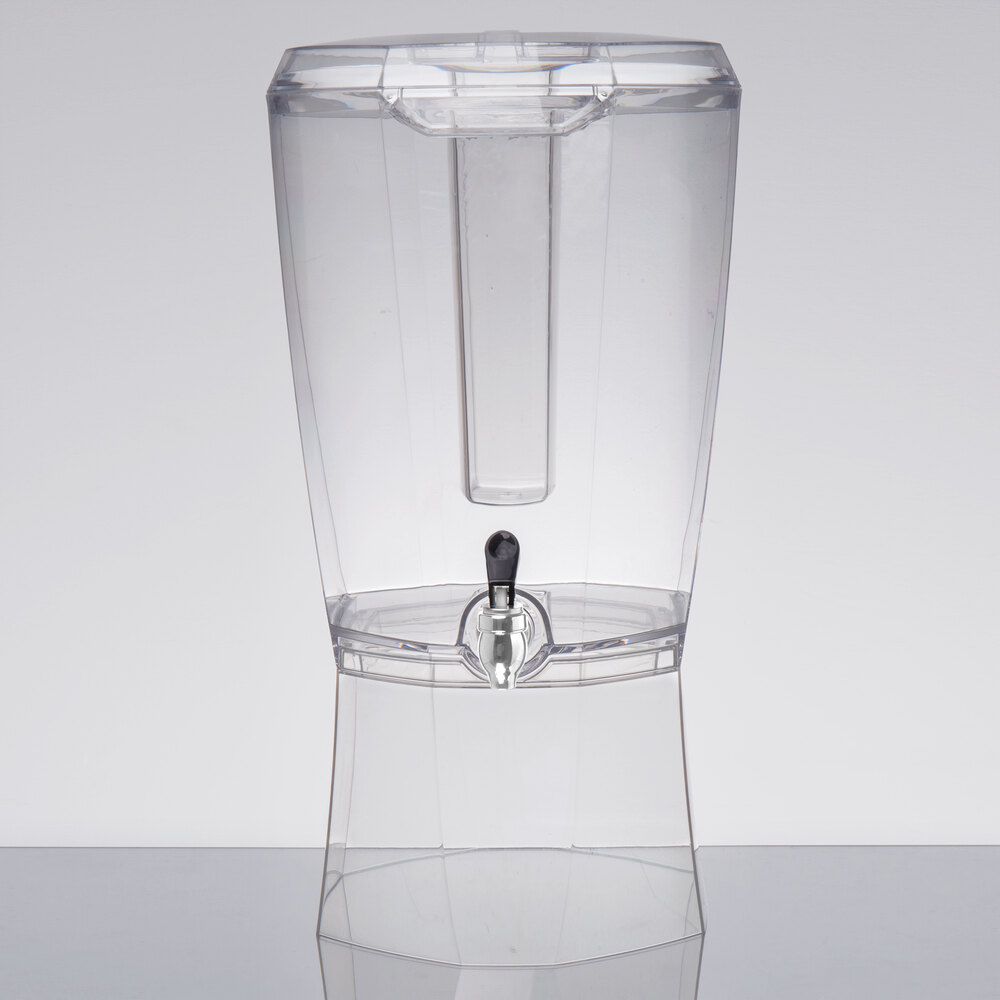 Miele Acrilico Dispenser sciroppo Vaso con Miele Verticale Contenitore Anti-Goccia di Miele Dispenser Jar Syrup Juice Dispenser 