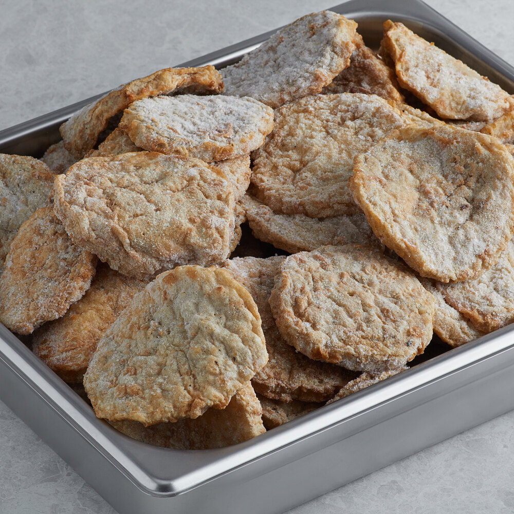 Dominex 5 lb. Round Battered Eggplant Cutlets 2/Case