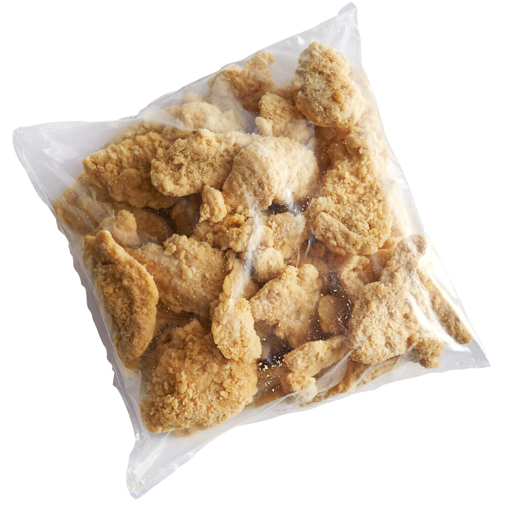 Tyson 5 lb. Uncooked Steakhouse Breaded Chicken Breast Tenders 2/Case