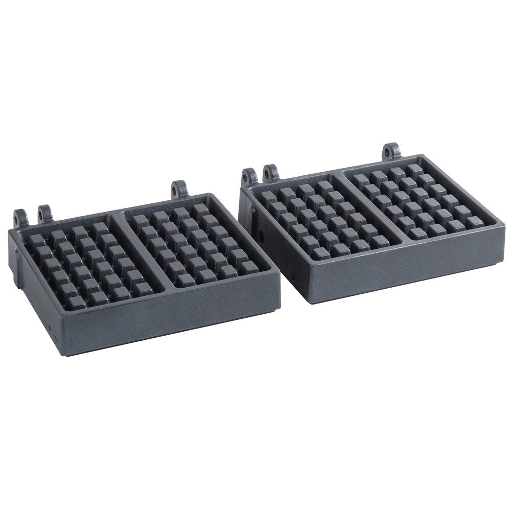 Carnival King PWBSGRID2 Brussels Style Waffle Iron Grid for WBS180   - 2/Set