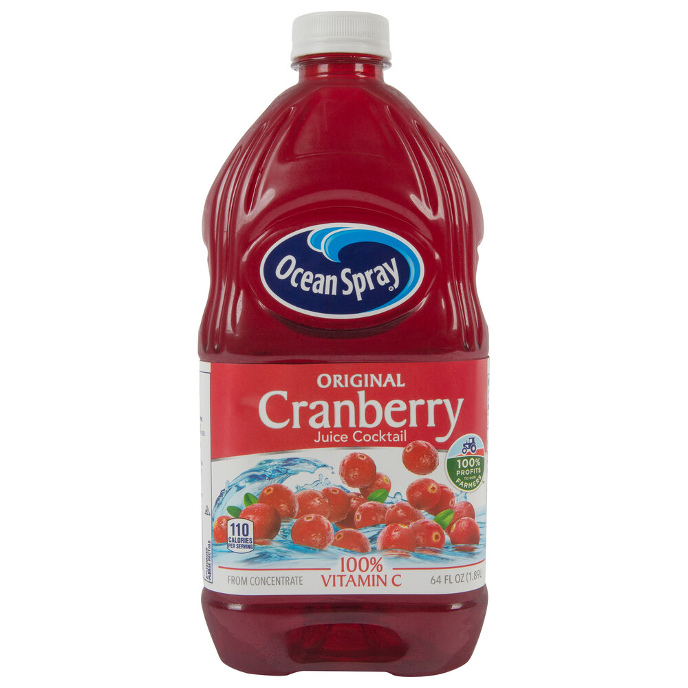 Ocean Spray Cranberry Juice Cocktail in 64 oz. Bottles 8