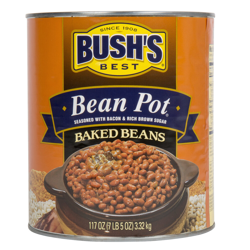Bush's Best Bean Pot Baked Beans with Bacon (10) 6/Case