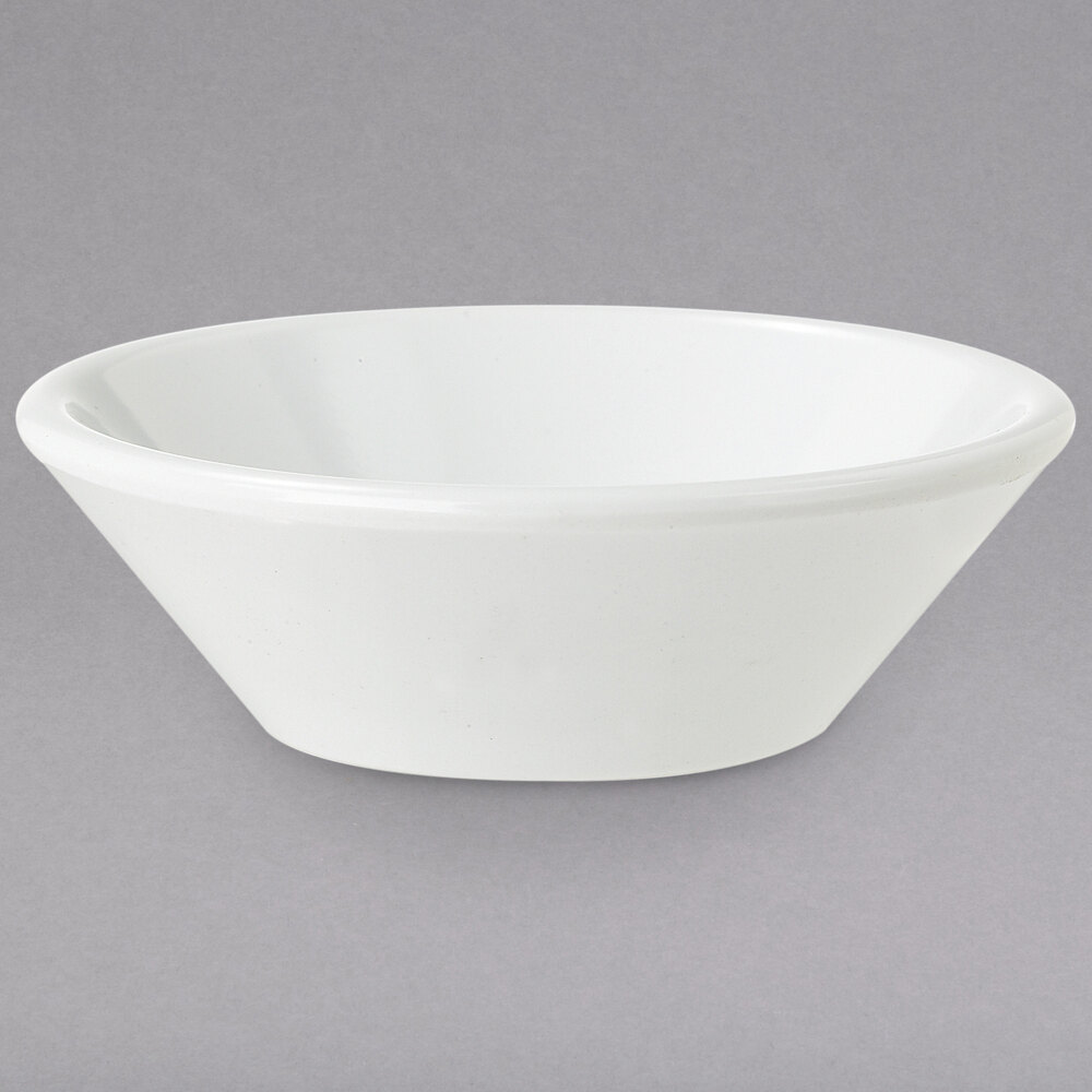 GET RM150W 1.5 oz. White Smooth Melamine Ramekin / Sauce Dish 48/Case